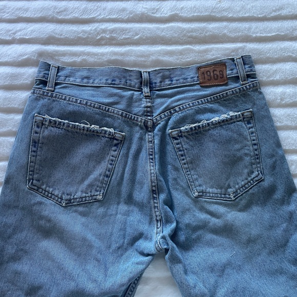 GAP Boy fit women's jeans, 100% cotton (no stretch) size 14 regular - Picture 8 of 10